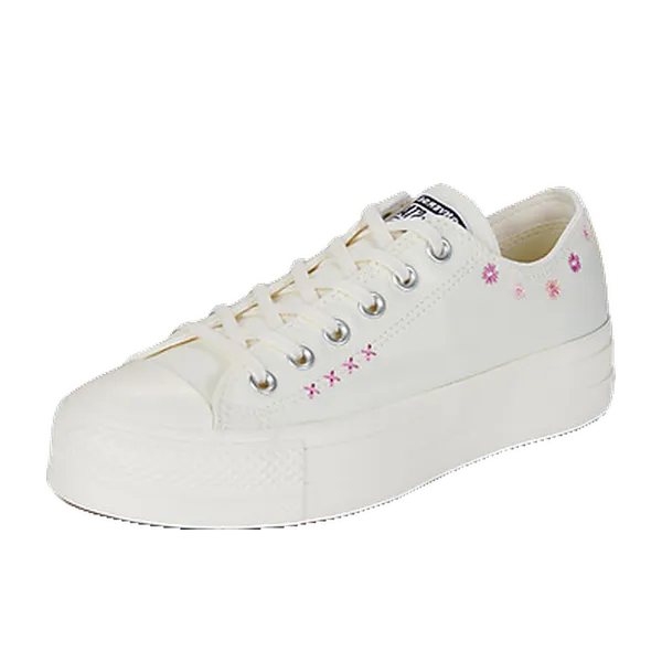 Converse Chuck Taylor All Star Lift Floral Embroidery Low Top Wit, vergelijk prijzen bij 1 winkel