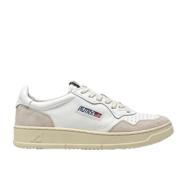 Autry Medalist Low Suede Wit/Beige, vergelijk prijzen bij 2 winkels