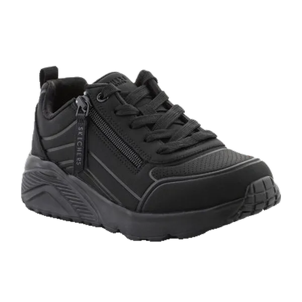 Skechers Uno Lite Easy Zip Zwart, vergelijk prijzen bij 1 winkel
