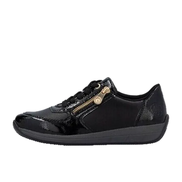 Rieker Lage Sneakers Zwart, vergelijk prijzen bij 1 winkel
