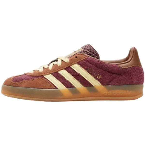 Adidas Lage Sneakers adidas Gazelle Indoor Maroon Almost Yellow — vergelijk prijzen bij 1 winkel