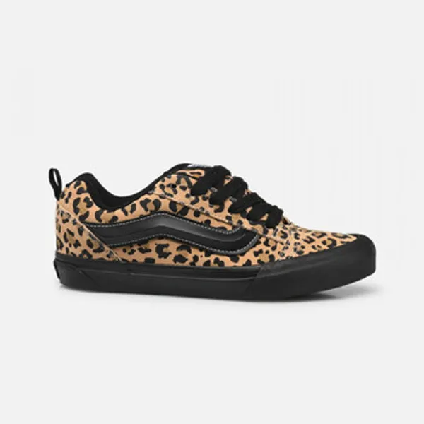 Skateschoenen Vans Knu Skool Elastic Lace Leopard Pop Zwart, vergelijk prijzen bij 1 winkel