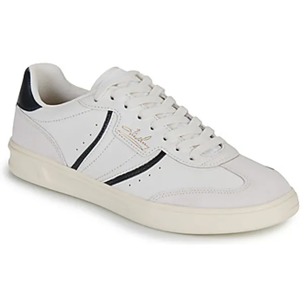 Fred Perry B4 Embossed Leather Suede Wit, foto 2 van 2