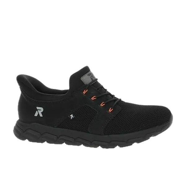Rieker Lage Sneakers Zwart, vergelijk prijzen bij 1 winkel