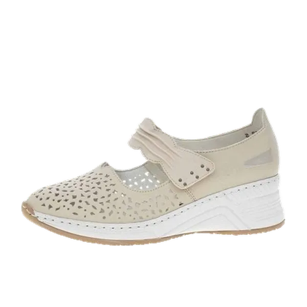 Rieker Lage Sneakers Beige, vergelijk prijzen bij 1 winkel