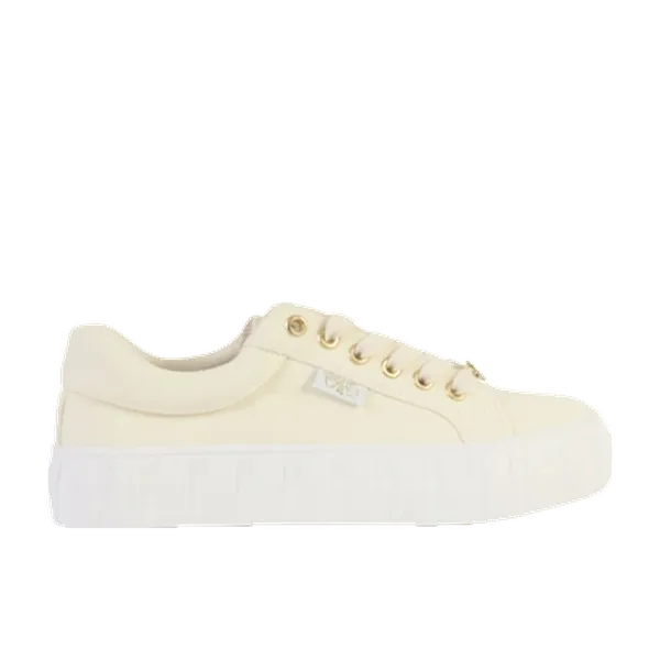 Le Temps des Cerises Lage Sneakers Beige, vergelijk prijzen bij 1 winkel