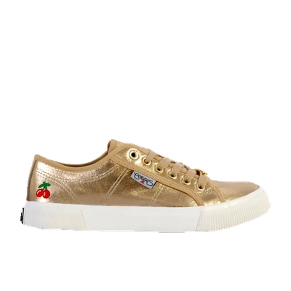 Le Temps des Cerises Lage Sneakers Geel, vergelijk prijzen bij 1 winkel