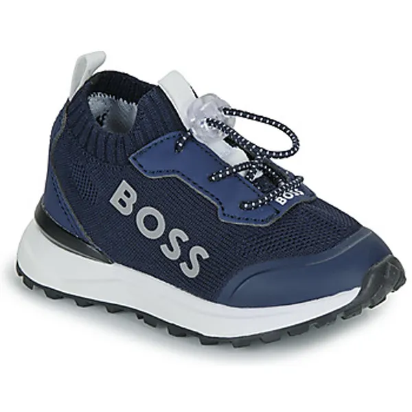 Boss Hoge Sneakers Blauw, vergelijk prijzen bij 1 winkel