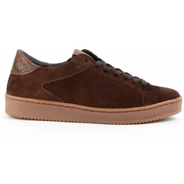Purapiel Lage Sneakers Bruin, foto 2 van 2