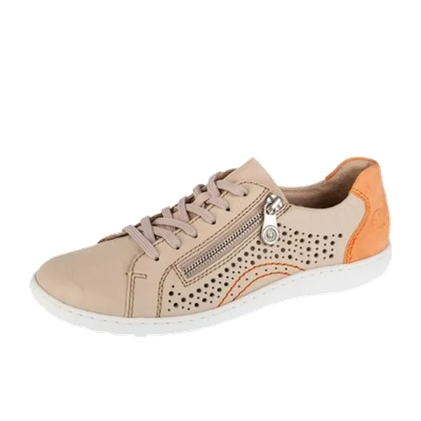 Rieker Lage Sneakers Beige, vergelijk prijzen bij 1 winkel