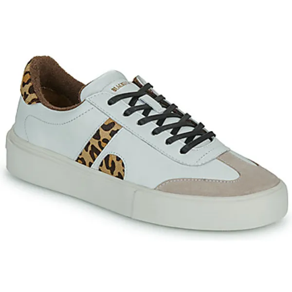 Blackstone Lage Sneakers Blackstone EL280-WHITE-LEOPARD