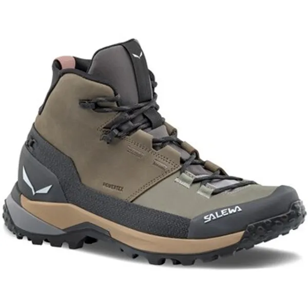 Salewa Hoge Sneakers Salewa Puez Leather Mid Powertex