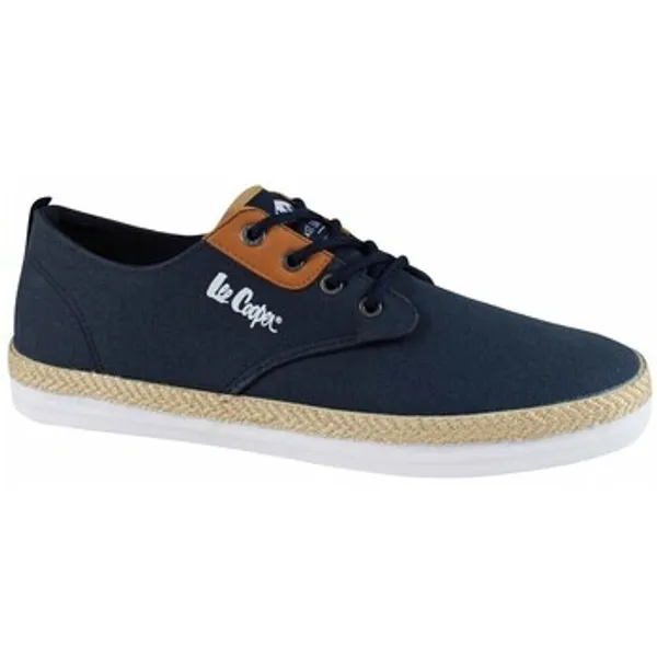 Lee Cooper Lage Sneakers Marine, foto 2 van 2