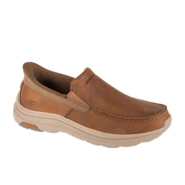 Skechers Slip-Ins: Pollard Osgood Bruin, vergelijk prijzen bij 1 winkel