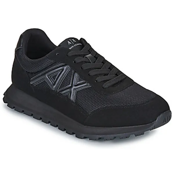 Armani Exchange Lage Sneakers  DROP Zwart