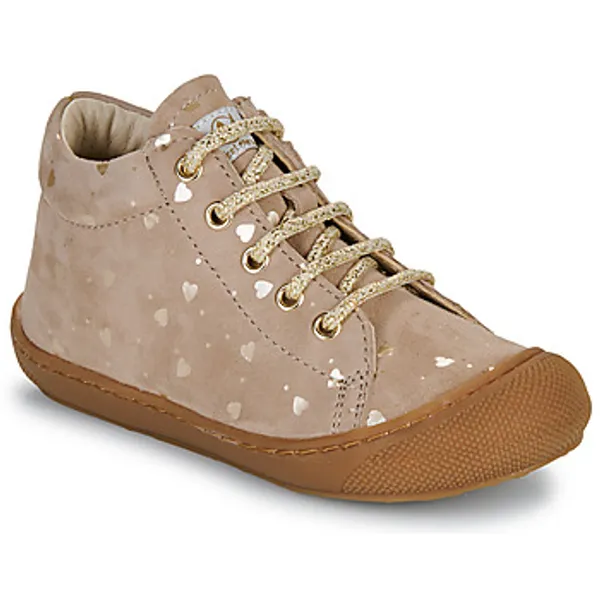 naturino Hoge Sneakers Naturino COCOON ZIP SUEDE LOVE