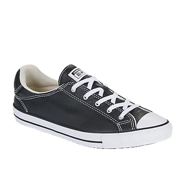 Converse Chuck Taylor All Star Dainty Lucky Leather Zwart, vergelijk prijzen bij 1 winkel
