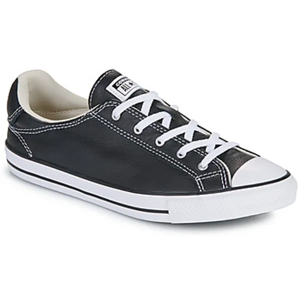 Converse Chuck Taylor All Star Dainty Lucky Leather Zwart, foto 2 van 2