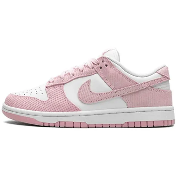 Nike Lage Sneakers Nike Dunk Low Pink Corduroy