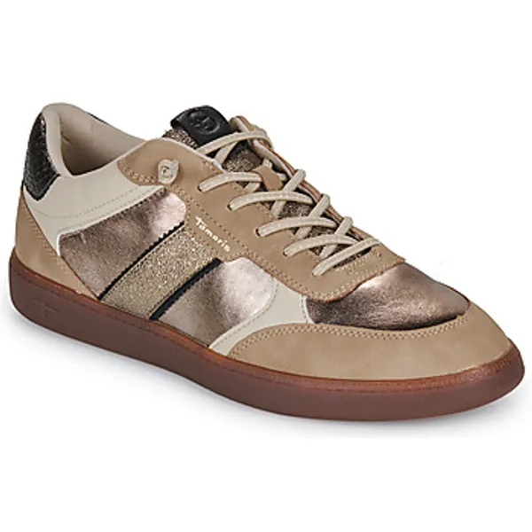Tamaris Lage Sneakers Beige, vergelijk prijzen bij 1 winkel