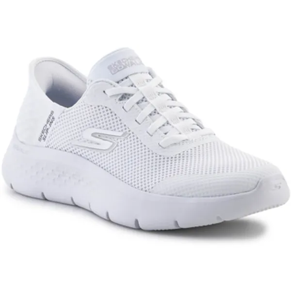 Skechers Lage Sneakers Skechers Slip-ins: GO WALK Flex - Grand Entry 124836-WHT White