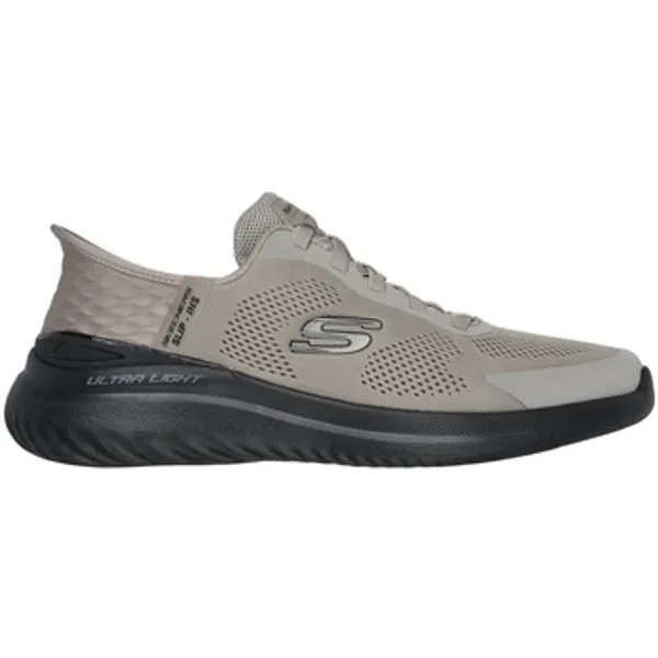 Skechers Slip-Ins Fitness Bounder Emerged Taupe Black, foto 2 van 2