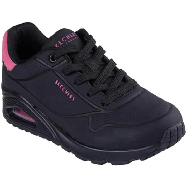 Skechers Uno-POP Back Black Hot Pink, foto 2 van 2