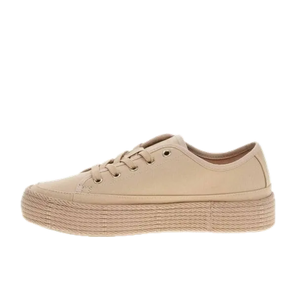 Tommy Hilfiger Lage Sneakers Beige, vergelijk prijzen bij 1 winkel