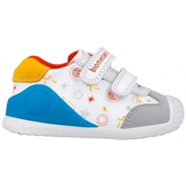 Biomecanics Sneakers Biomecanics Baby Sneakers 252115-C - Blanco/Yema