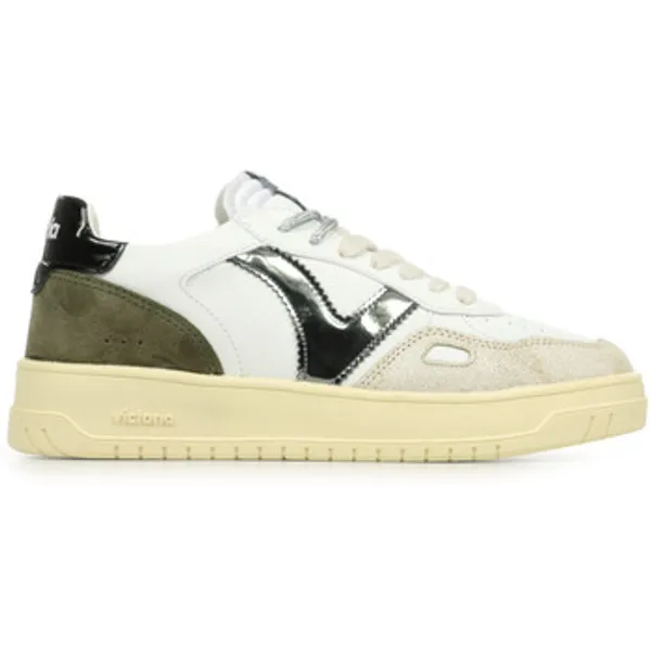 Victoria Lage Sneakers Victoria Seul Efecto Piel Metal