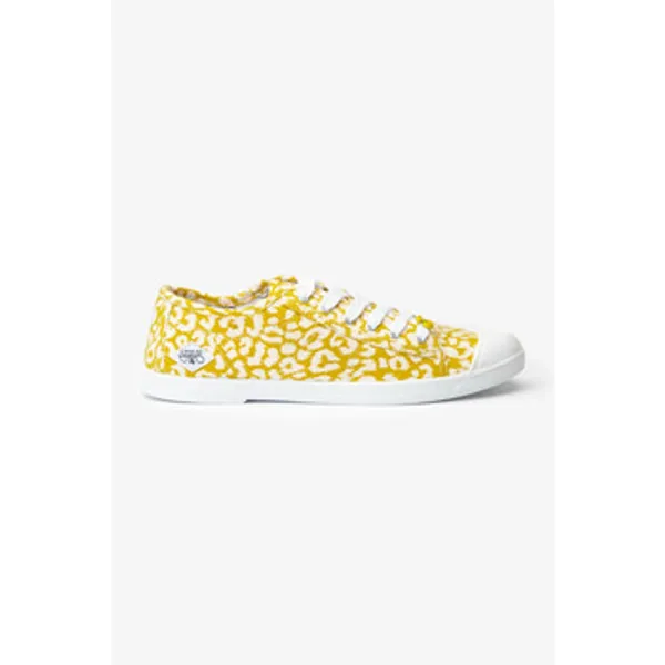 Le Temps des Cerises Lage Sneakers Le Temps des Cerises Basic sneakers met bloemenprint