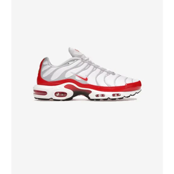 Nike Lage Sneakers Nike Air Max Plus White University Red