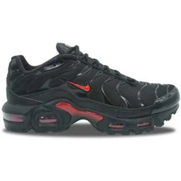 Nike Lage Sneakers Nike Air Max Plus Black University Red