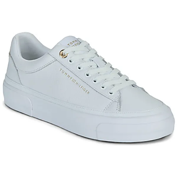 Tommy Hilfiger TH Platform Tumbled Ltr Wit, foto 2 van 2