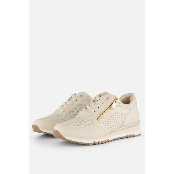 Marco Tozzi Lage Sneakers Beige, foto 2 van 5