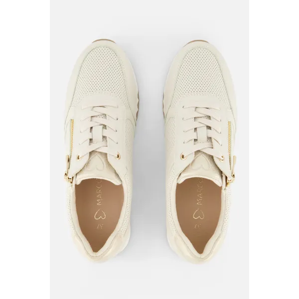 Marco Tozzi Lage Sneakers Beige, foto 4 van 5