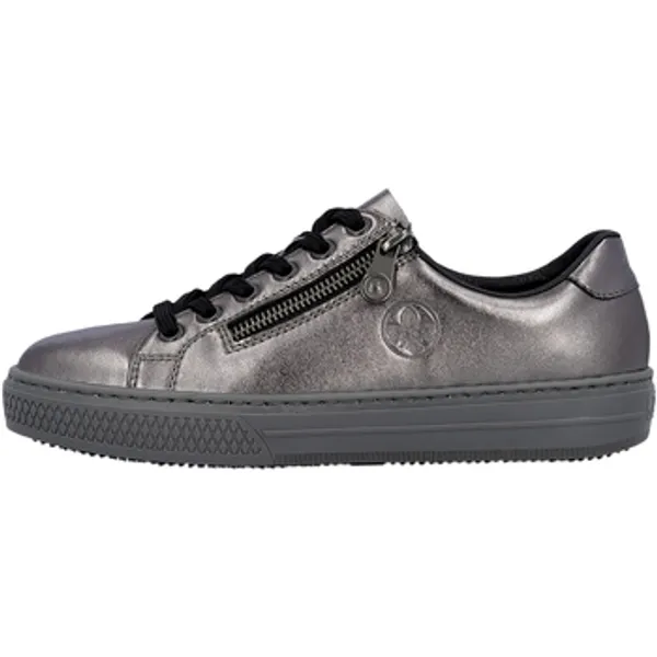 Rieker Lage Sneakers Zilver, foto 2 van 2