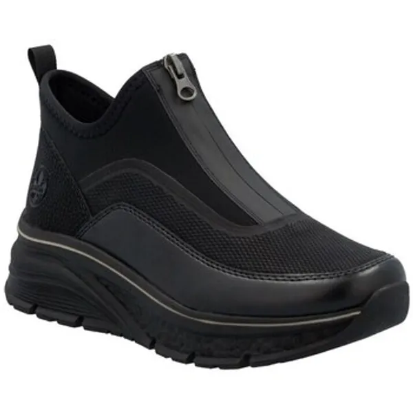 Rieker Hoge Sneakers Zwart, foto 2 van 2
