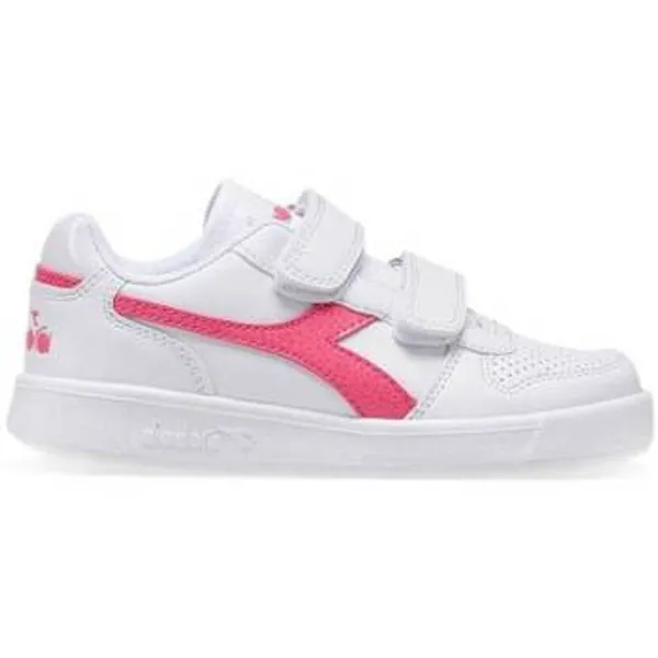 Diadora Lage Sneakers Diadora Playground Ps Girl 101.175782 01 C2322 White/Hot Pink