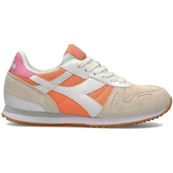Diadora Lage Sneakers Diadora Titan Wn Soft 501.174337 01 C8491 White/Canteloupe