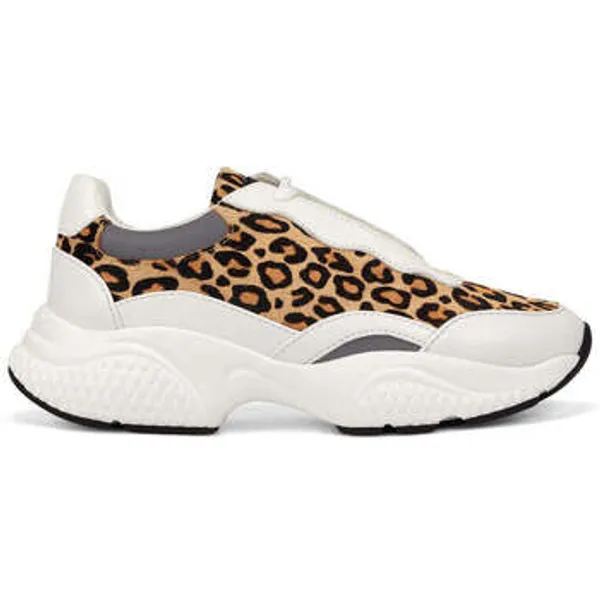 Ed Hardy Lage Sneakers Ed Hardy Insert Runner-Wild White/Leopard