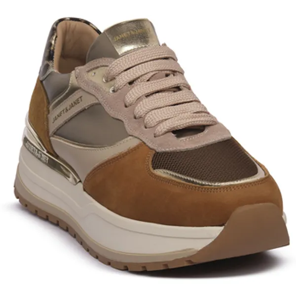 Janet&Janet Lage Sneakers Janet&amp;Janet CUOIO GOLD — vergelijk prijzen bij 1 winkel