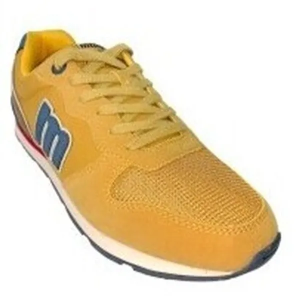 MTNG Lage Sneakers MTNG Zapato caballero MUSTANG 84467 mostaza — vergelijk prijzen bij 1 winkel