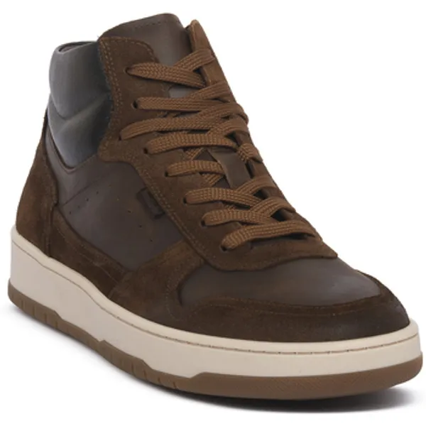 NeroGiardini Hoge Sneakers NeroGiardini NERO GIARDINI 339 VELOUR MALTO