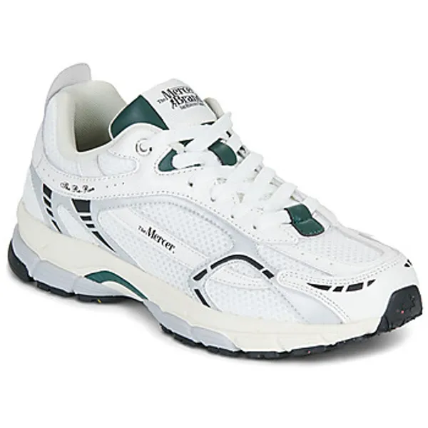 The Mercer Brand Lage Sneakers The Mercer Brand The Re-Run White Silver — vergelijk prijzen bij 1 winkel