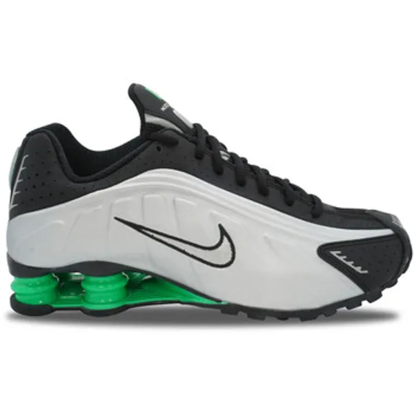 Nike Lage Sneakers Nike Shox R4 Metallic Silver Green