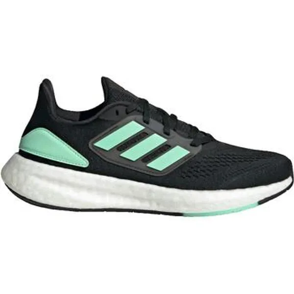 Adidas Lage Sneakers adidas Baskets basses sportives en cuir noir