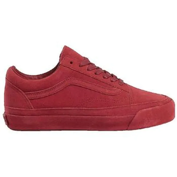 Vans Lage Sneakers Vans Basket Premium Old Skool 36 en daim rouge