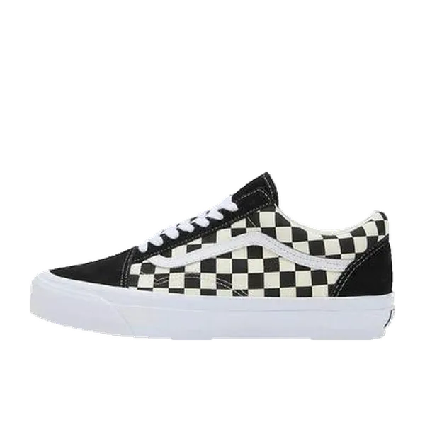 Vans Mode Old Skool 36 LX Checkerboard Zwart, vergelijk prijzen bij 1 winkel