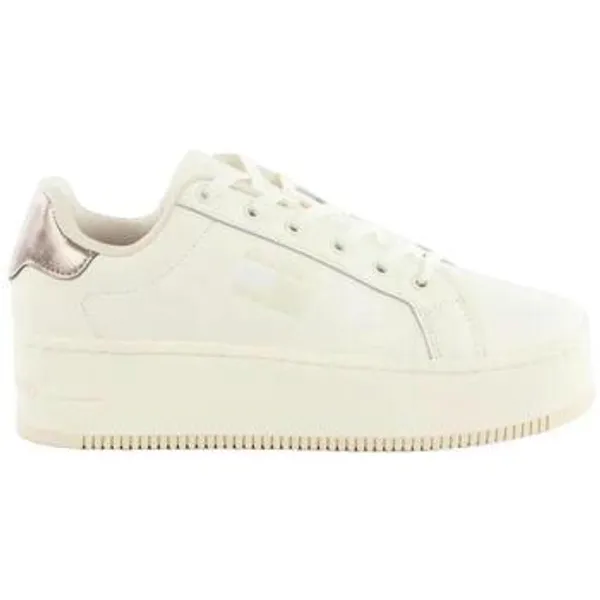 Tommy Hilfiger Lage Sneakers Tommy Hilfiger Baskets basses Tommy Hilfiger en cuir blanc
